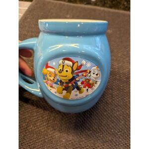 Paw Patrol Christmas Mug Blue Ceramic Holiday 2019 Spin Master